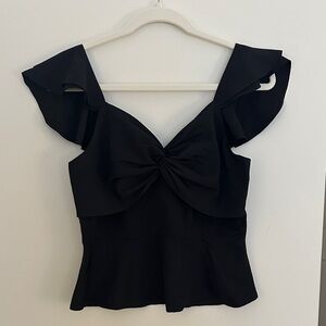 Express Sweetheart Black Top